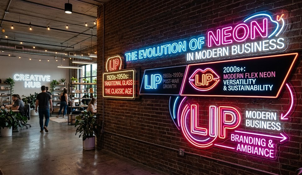 The Evolution of Neon Signs in Modern Business