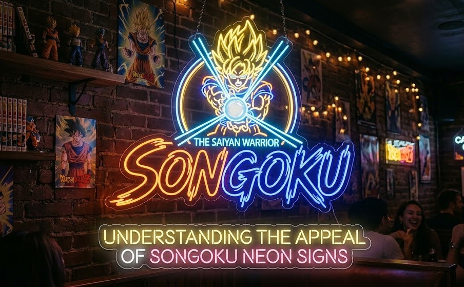 Understanding the Appeal of Songoku Neon Signs