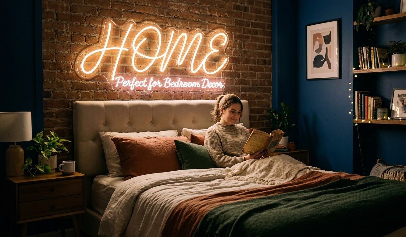 Why Custom Neon Signs Are Perfect for Bedroom Decor