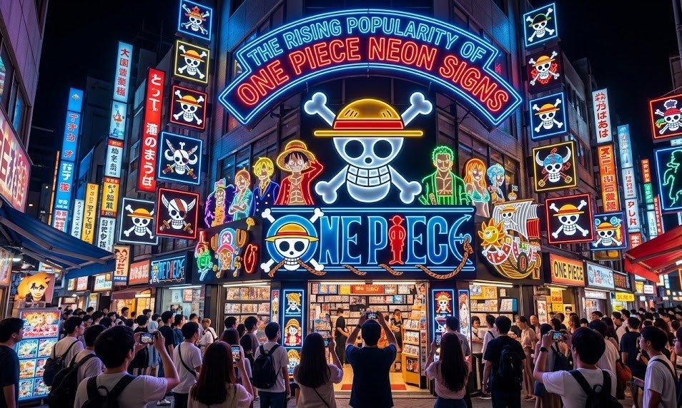 The Rising Popularity of One Piece Neon Signs