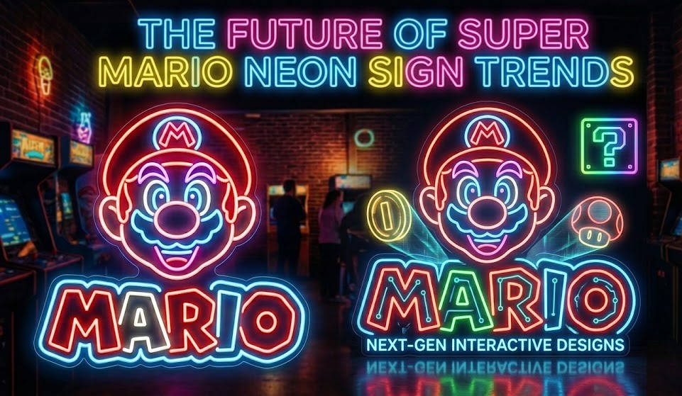 The Future of Super Mario Neon Sign Trends